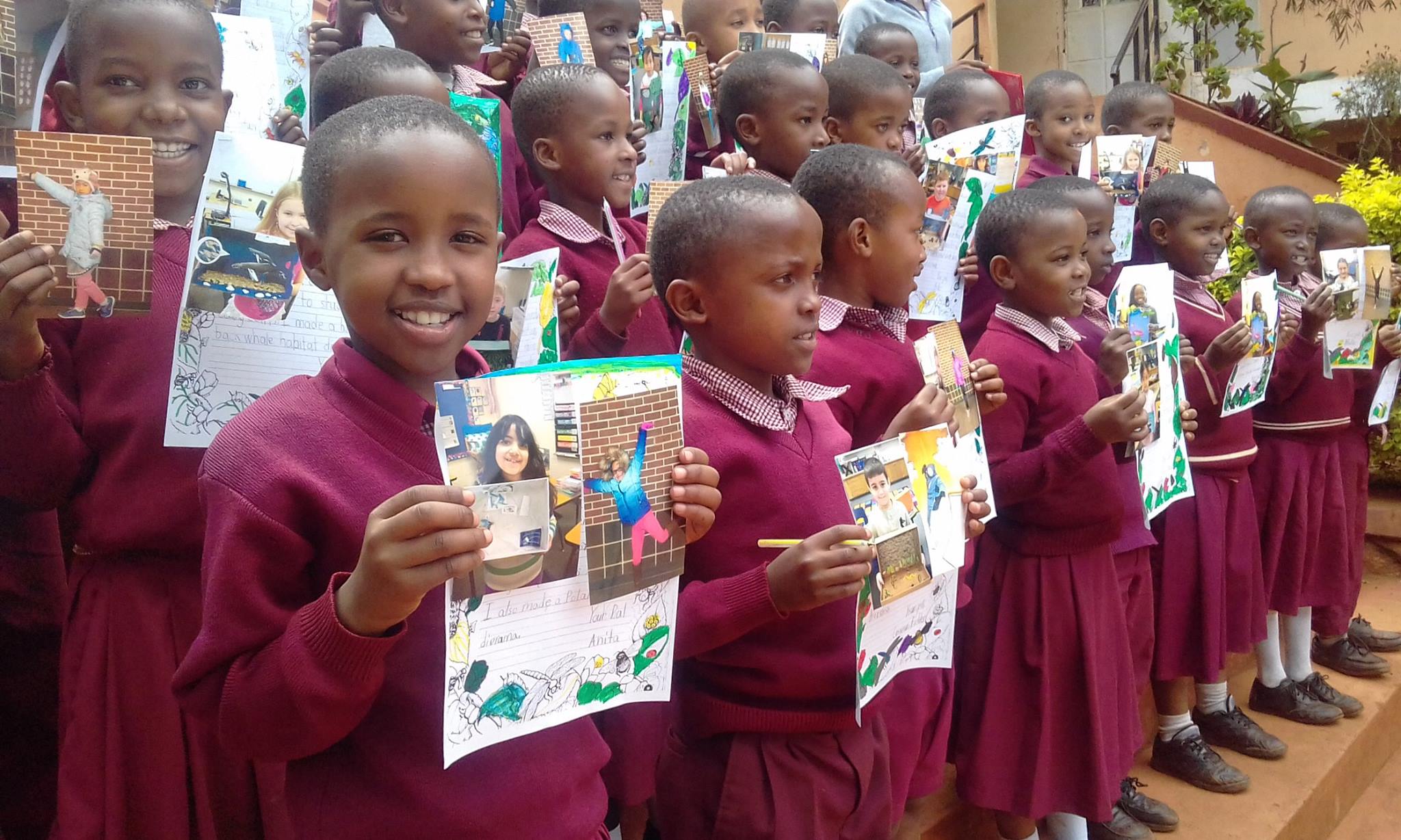 Sister School Program students in Tanzania