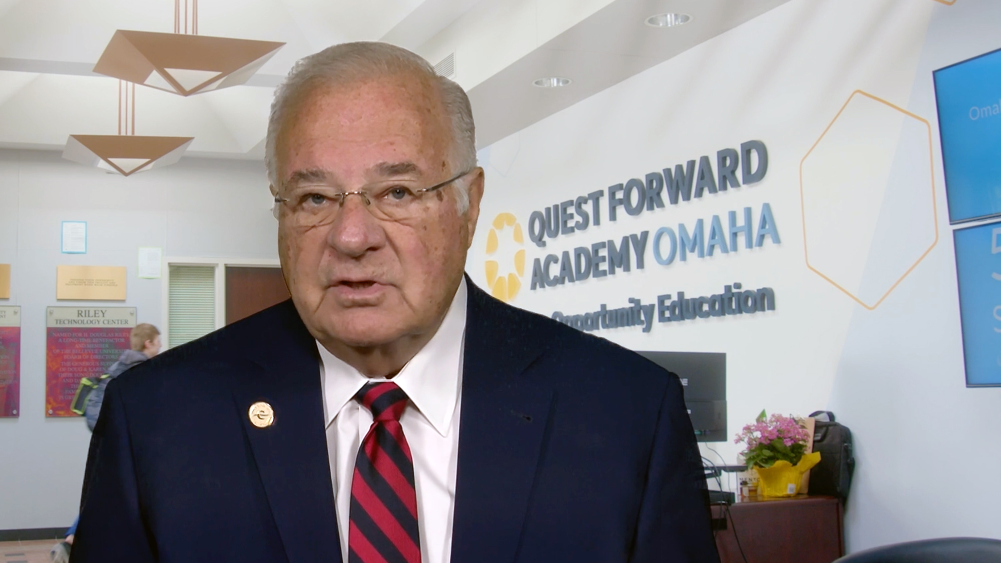 Video still: Opportunity Education Founder, CEO, and Benefactor Joe Ricketts discusses the challenges facing education today.